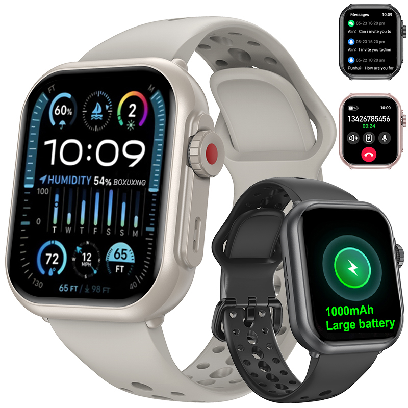 Smartwatch Watches For Women With Gps - Watch Ultra K62 Men Women 1000mAh