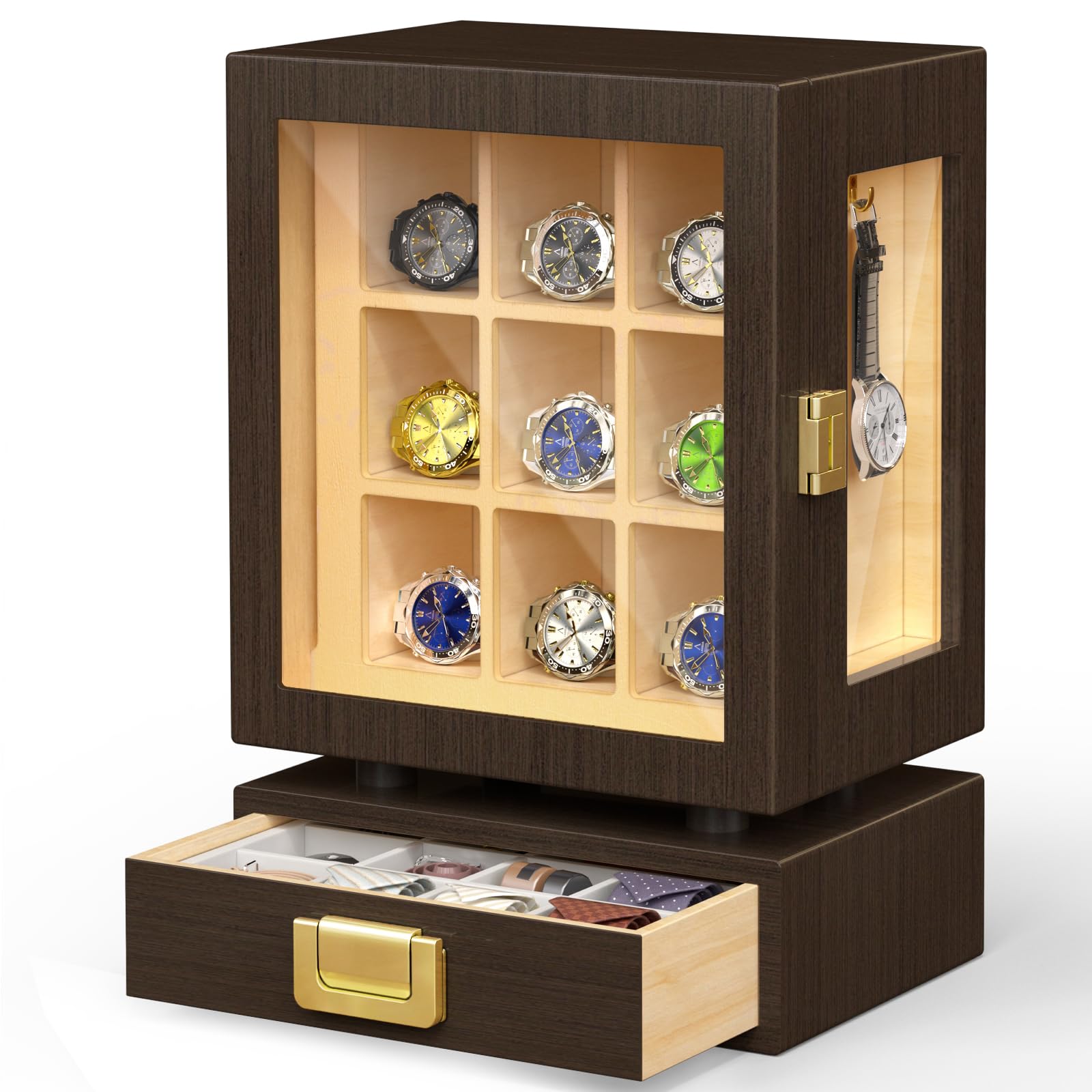 Watches Original - Custom Rectangle Wooden Watch Storage Box