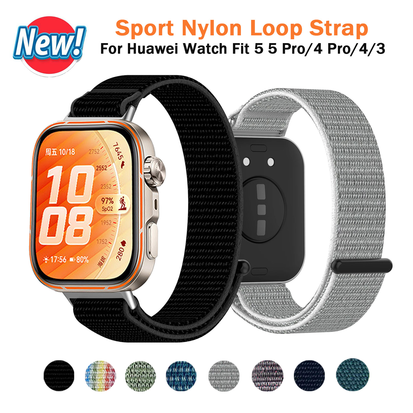 Smart Watch Nylon Strap for Hu - огляд і ціна Huawei Smartwatch Watch Fit