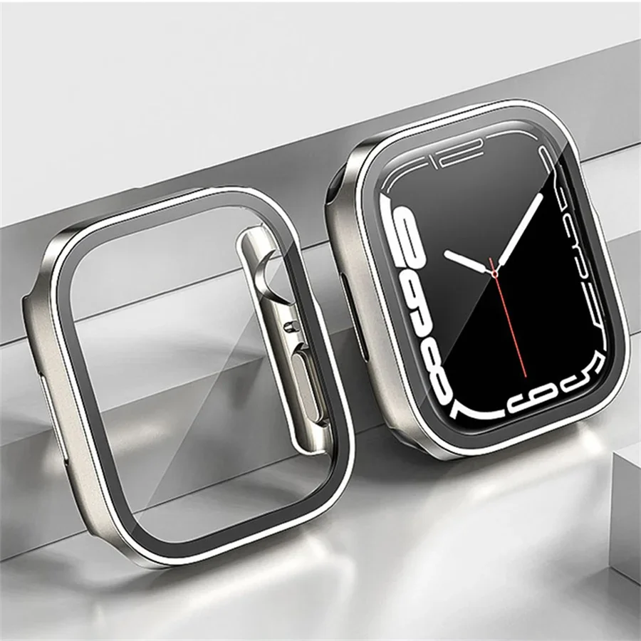 Glass+cover For Apple Watch ca - огляд і ціна Smartwatch Iphone Watches For Women