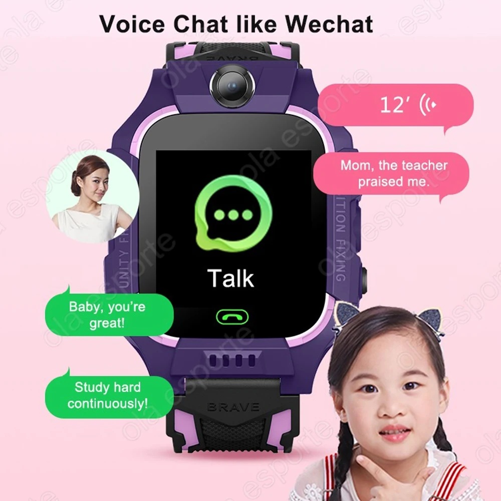 Q12 Kids Smart 2G Call Phone W - огляд і ціна Smartwatch Digital Watches For Kid Boy With Alarm