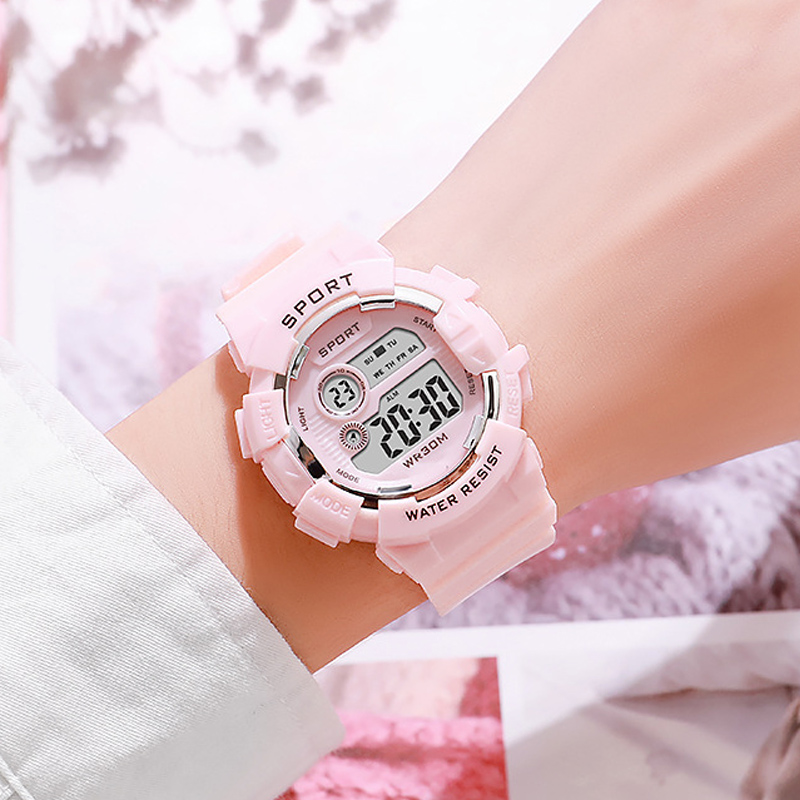 Fashion Kids Watches Luminous  - огляд і ціна Smartwatch Digital Watches For Kid Boy With Alarm