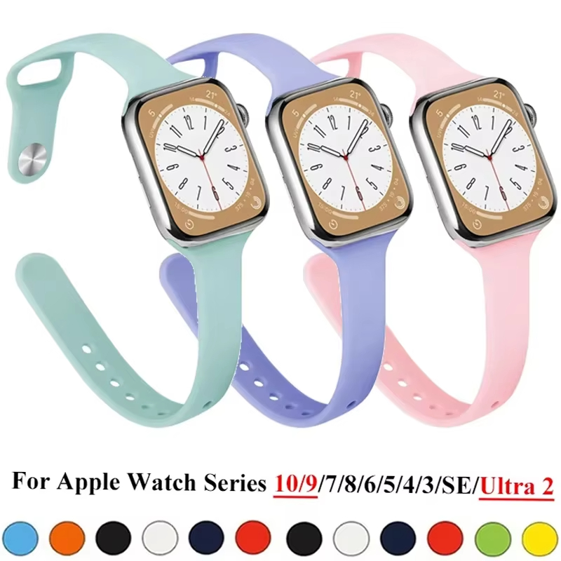 Breathable Silicone Strap For  - огляд і ціна Smartwatch Apple Watches For Men