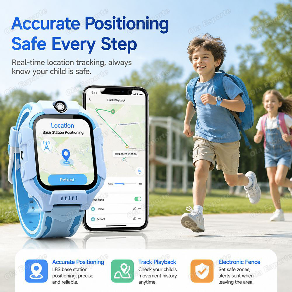 2027 New 2G/5G Kids Smart Watc - огляд і ціна Smartwatch Watches Gift For Boys