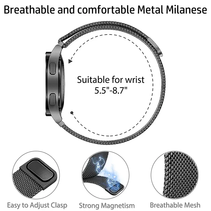 Milanese Loop for apple watch  - огляд і ціна Smartwatch Iphone Watches For Women