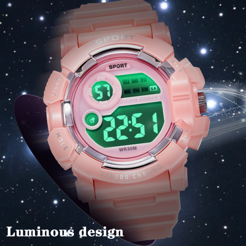 YIKAZE Kids Watches Fashion Lu - огляд і ціна Smartwatch Digital Watches For Kid Boy With Alarm