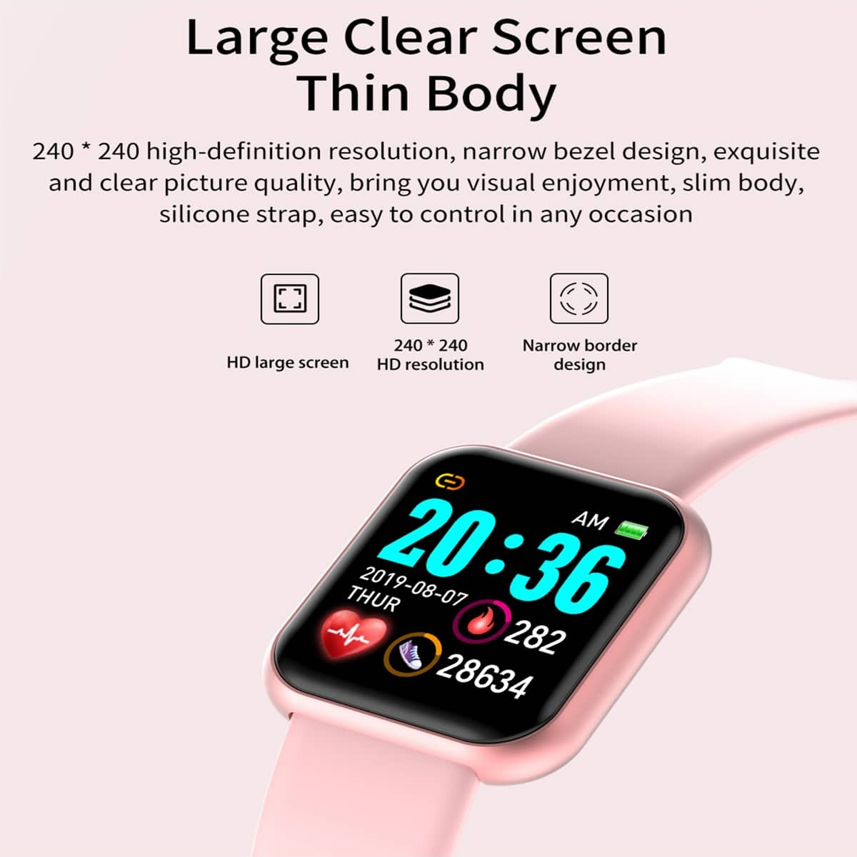 Smart Watch Message Remind Mus - огляд і ціна Smartwatch Digital Watches For Men