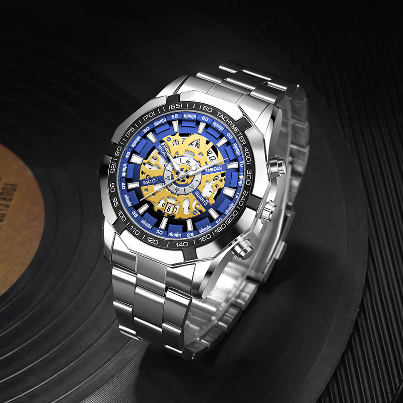 Luxury Fashion Skeleton Watch  - огляд і ціна Smartwatch Sports Watches For Men