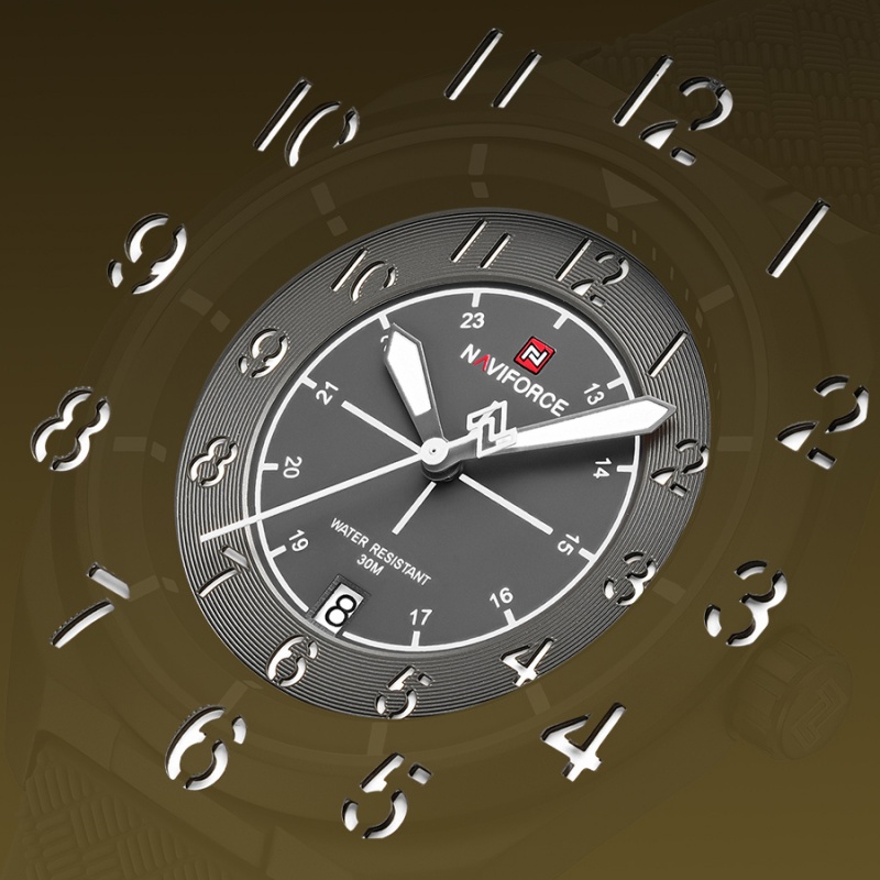 NAVIFORCE Men Quartz Calendar  - огляд і ціна Smartwatch Sports Watches For Men