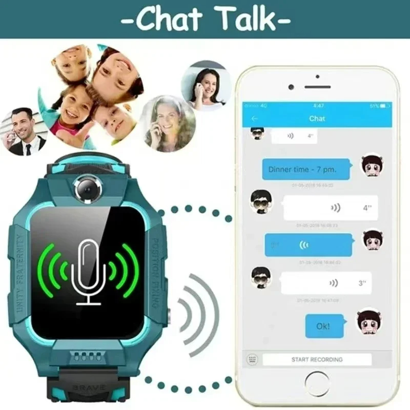 Lenovo 5G Kids Smart Watch Gif - огляд і ціна Smartwatch Watches Gift For Boys