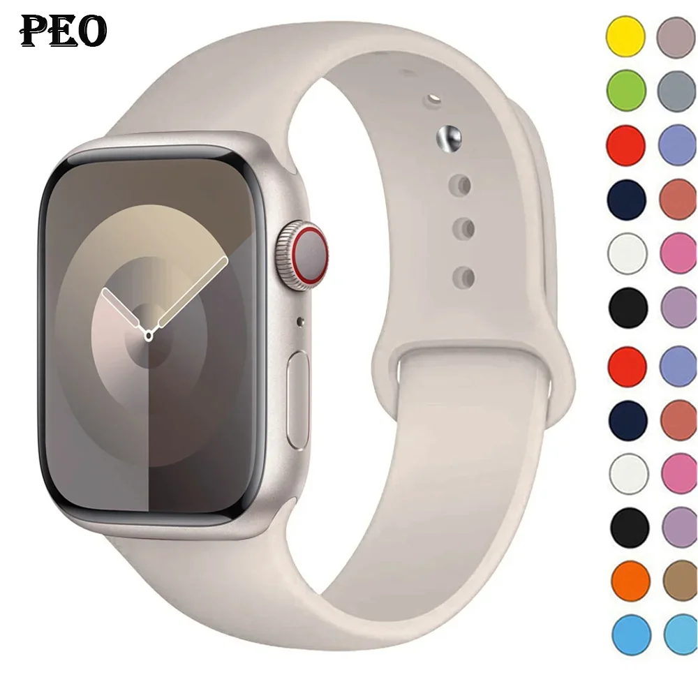 Silicone Band For Apple Watch  - огляд і ціна Smartwatch Iphone Watches For Women