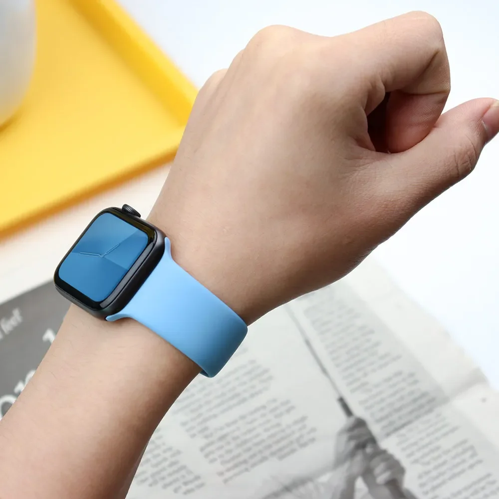 Silicone Band For Apple Watch  - огляд і ціна Smartwatch Iphone Watches For Women