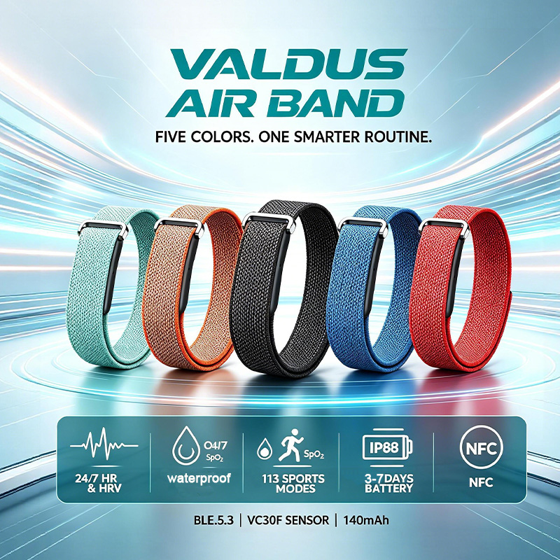 VALDUS Air Band Smart Bracelet - огляд і ціна Smartwatch Watches For Men Digital