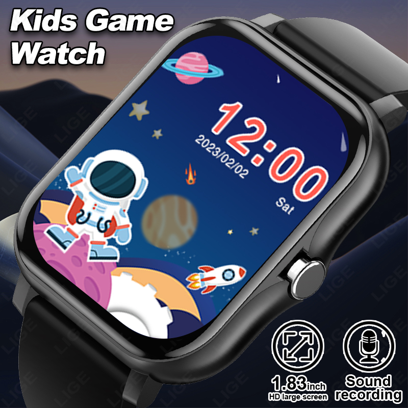 LIGE 2025 Audiobook Children S - огляд і ціна Smartwatch Digital Watches For Kid Boy With Alarm