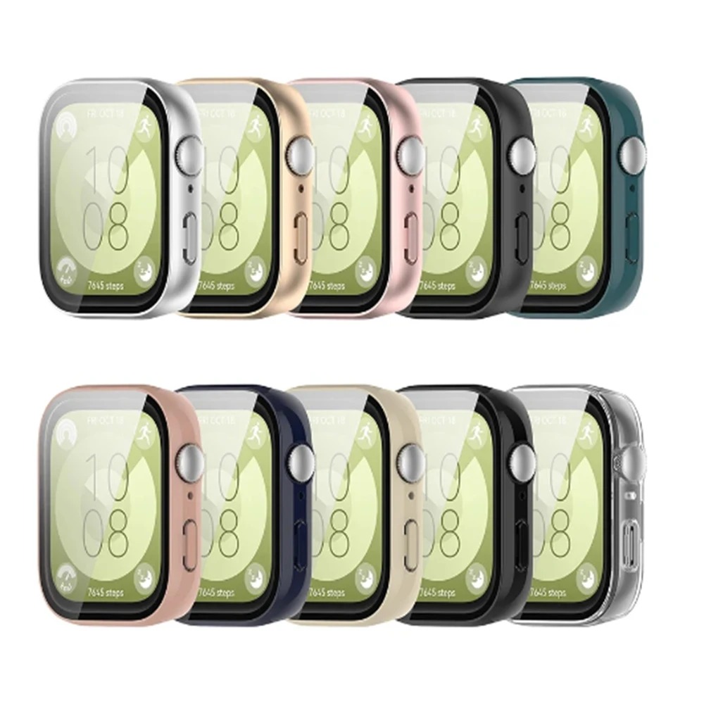 Glass+PC Case for Huawei Watch - огляд і ціна Huawei Smartwatch Watch Fit