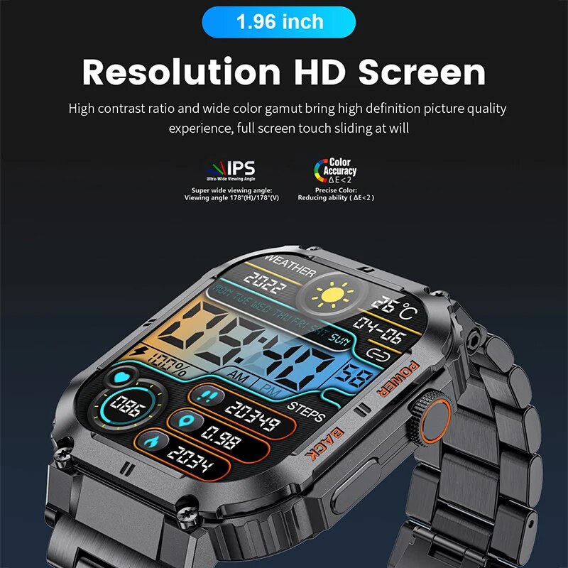 LIGE Outdoor Sports Fitness Sm - огляд і ціна Smartwatch Digital Watches For Men
