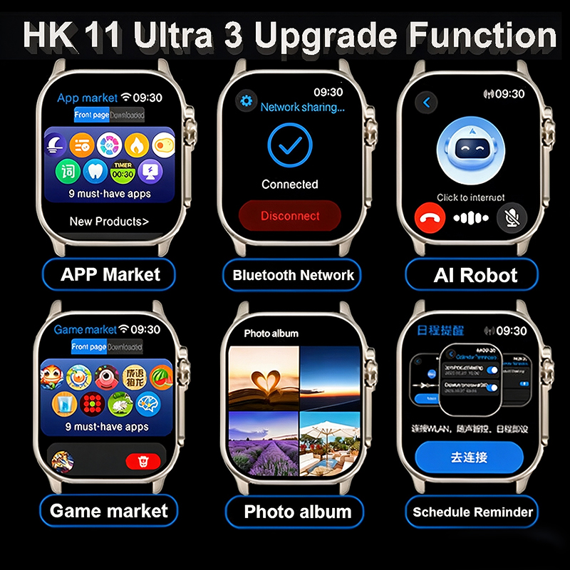 New Watches Men HK11 ULTRA3 Sm - огляд і ціна Smartwatch Watches For Women With Gps
