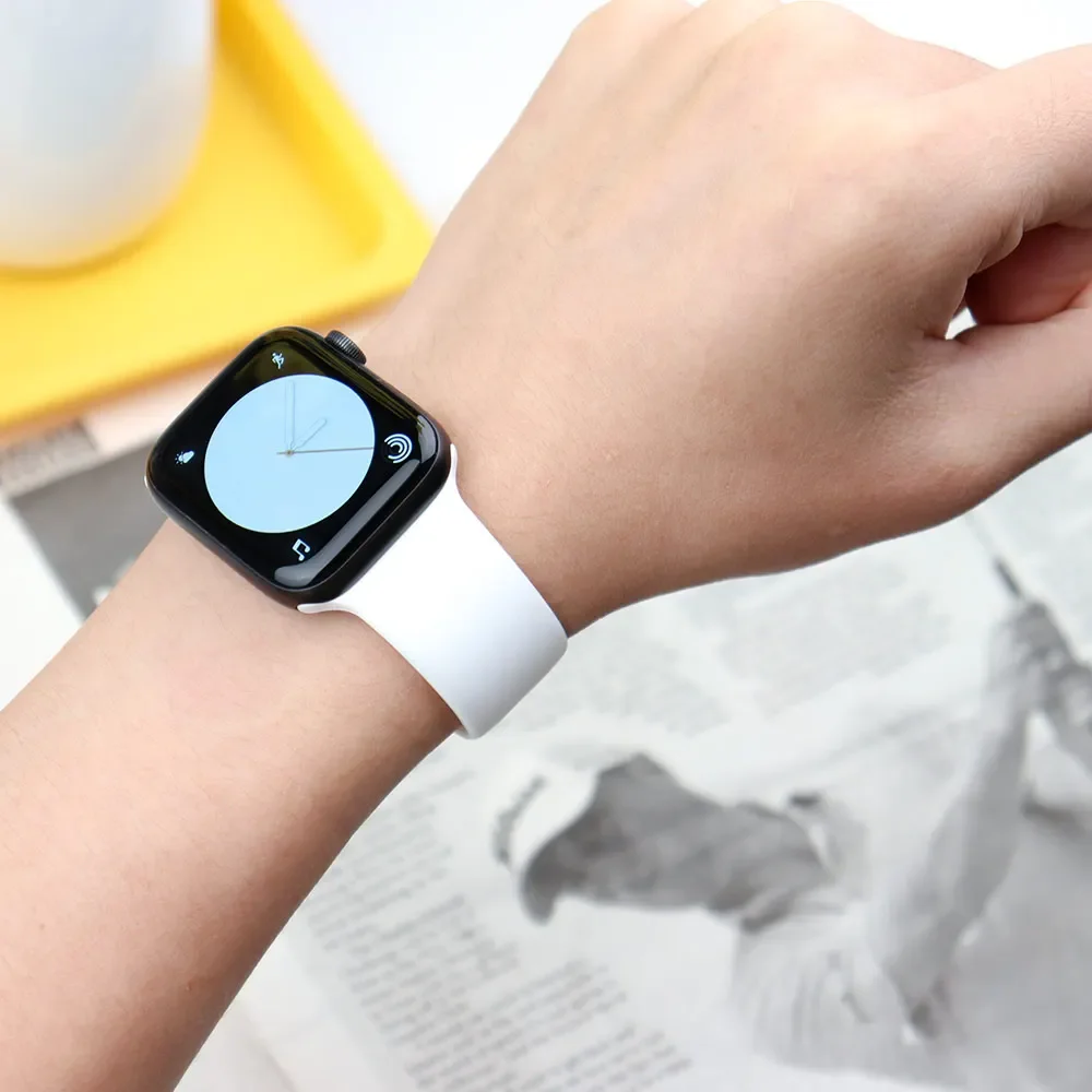 Silicone Band For Apple Watch  - огляд і ціна Smartwatch Iphone Watches For Women