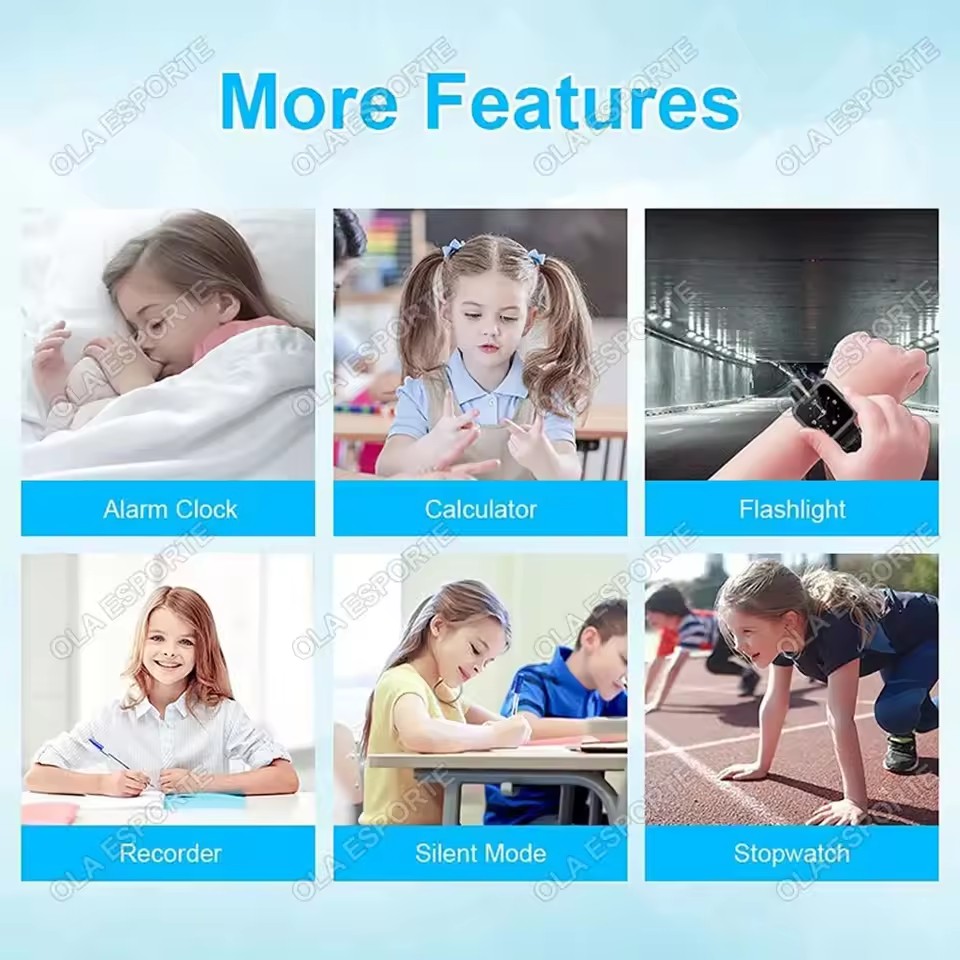 New Smart Watch Kids Waterproo - огляд і ціна Smartwatch Digital Watches For Kid Boy With Alarm