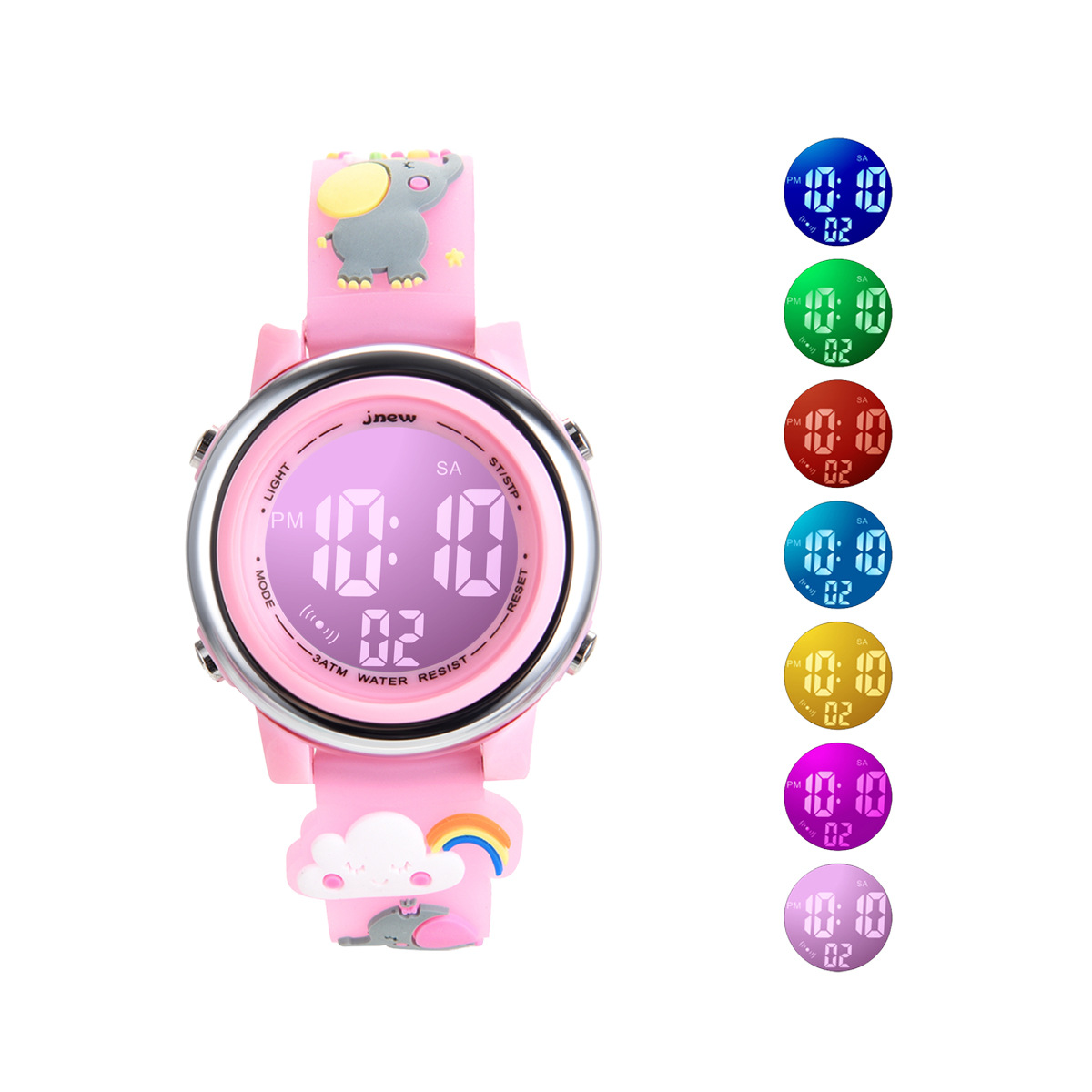 UTHAI H120 Children's Cartoon  - огляд і ціна Smartwatch Digital Watches For Kid Boy With Alarm
