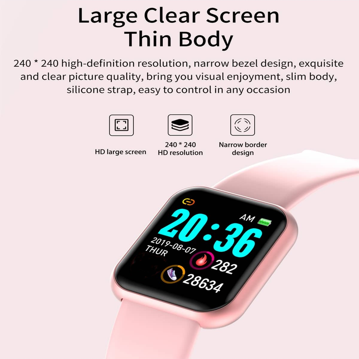 2025 New Digital Watches Smart - огляд і ціна Smartwatch Digital Watches For Kid Boy With Alarm