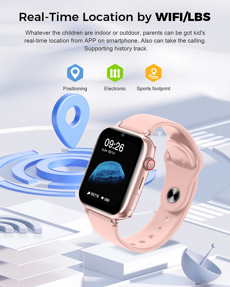 2025 Smart Watch Kids LBS Loca - огляд і ціна Smartwatch Watches Gift For Boys