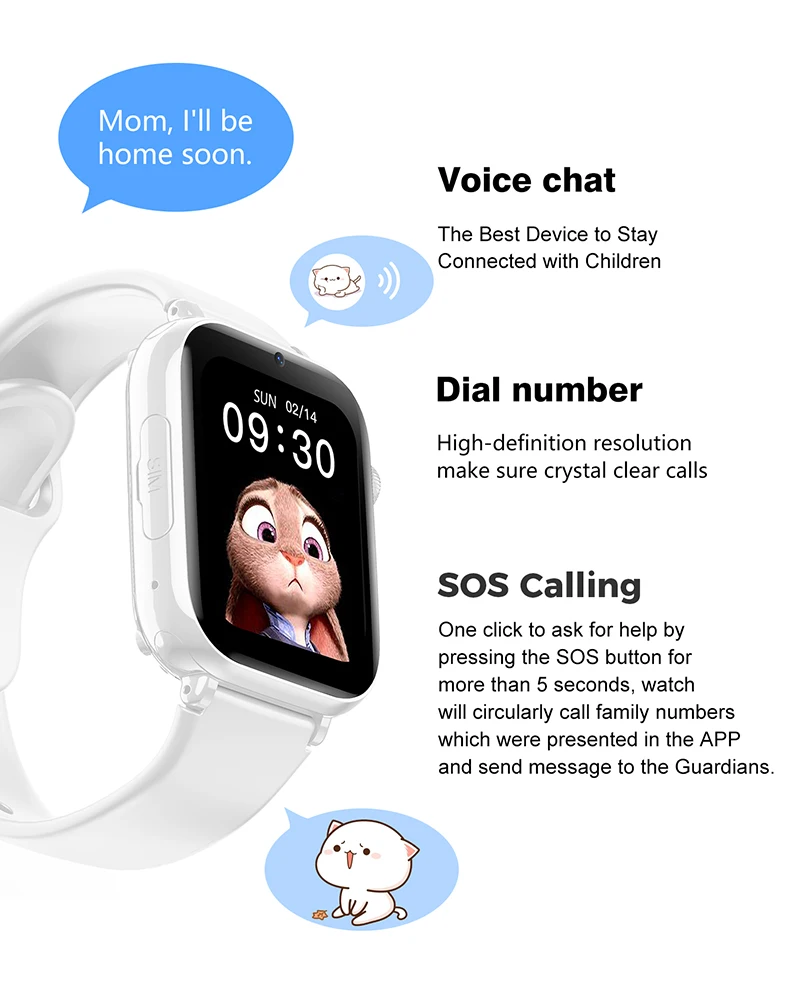 2025 Smart Watch Kids LBS Loca - огляд і ціна Smartwatch Watches Gift For Boys