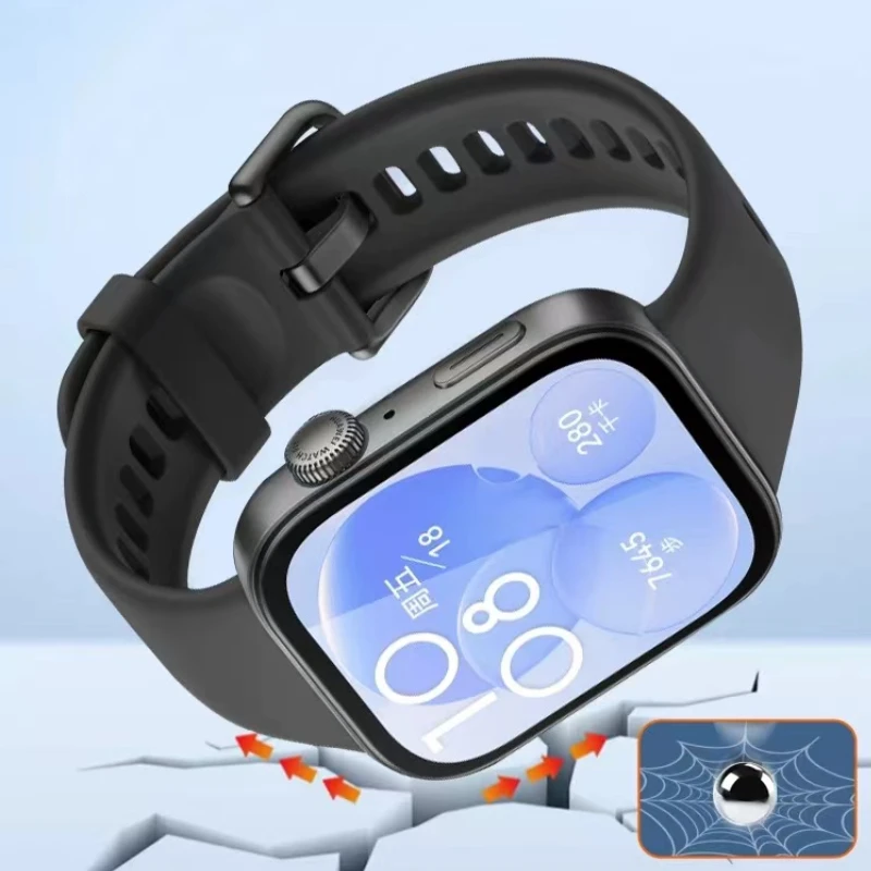 PC Case+Tempered Glass For Hua - огляд і ціна Huawei Smartwatch Watch Fit