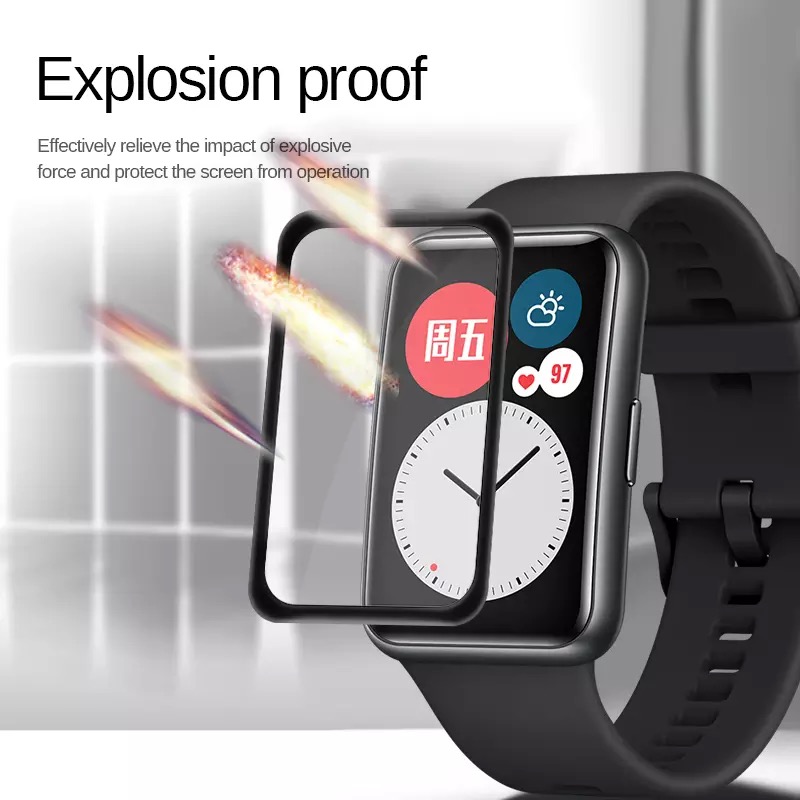Protective Soft Glass For Huaw - огляд і ціна Huawei Smartwatch Watch Fit