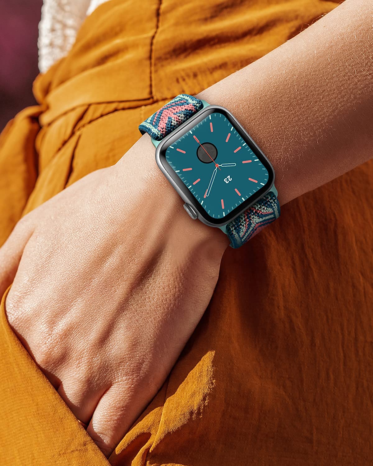 Nylon Strap for Apple watch ba - огляд і ціна Smartwatch Apple Watches For Men