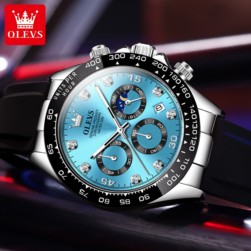 OLEVS 2875 Men's Watch Origina - огляд і ціна Smartwatch Sports Watches For Men
