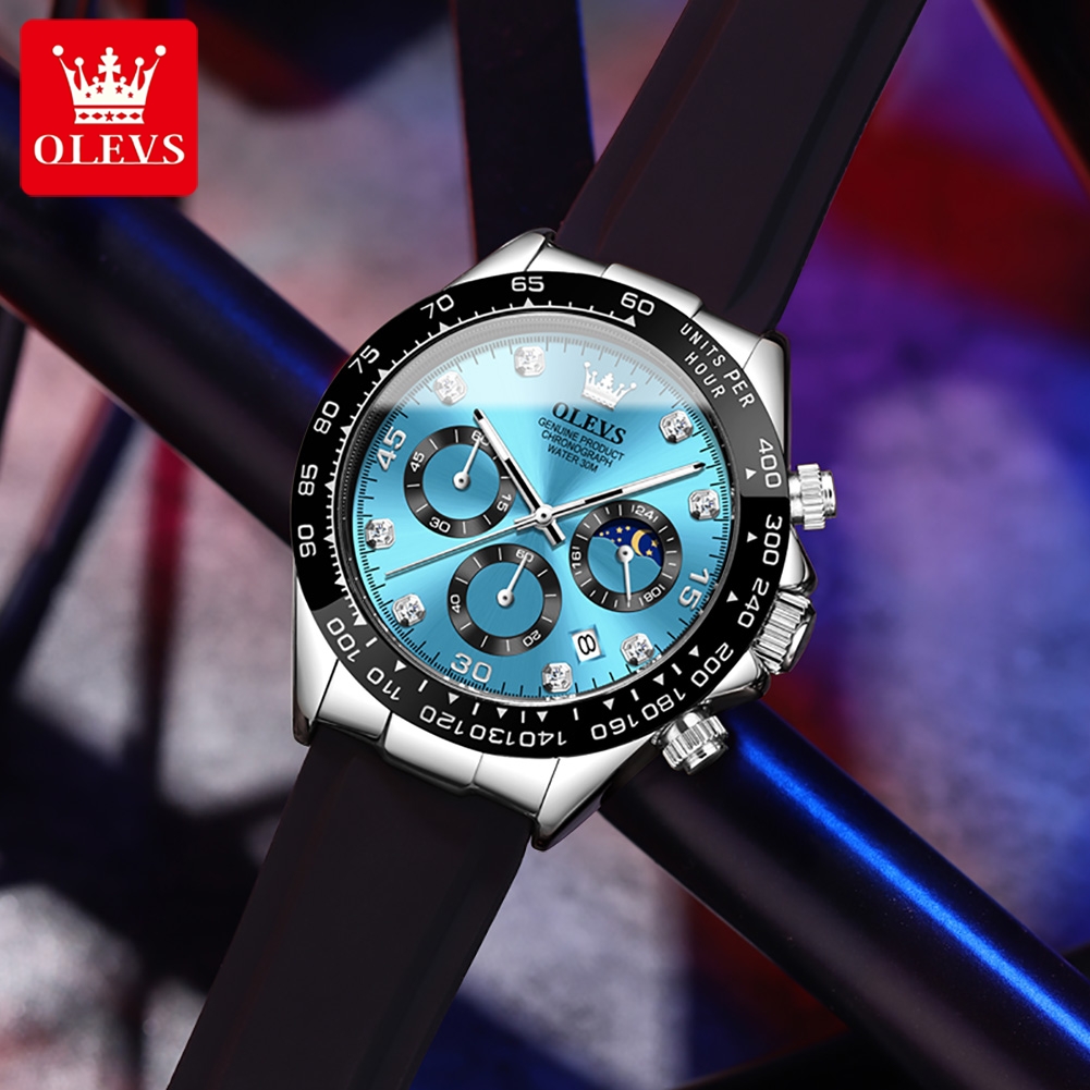 OLEVS 2875 Men's Watch Origina - огляд і ціна Smartwatch Sports Watches For Men