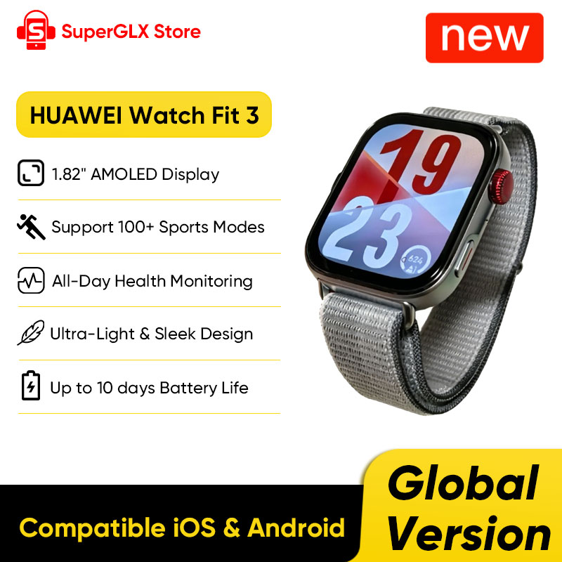 【US Express】HUAWEI Watch Fit 3 - огляд і ціна Huawei Smartwatch Watch Fit