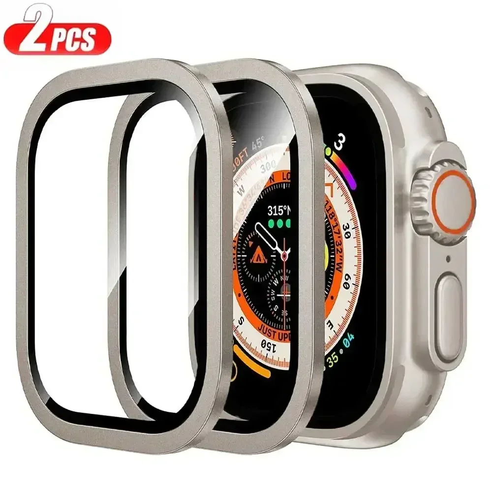 Aluminium Alloy Case+Tempered  - огляд і ціна Smartwatch Apple Watches For Men