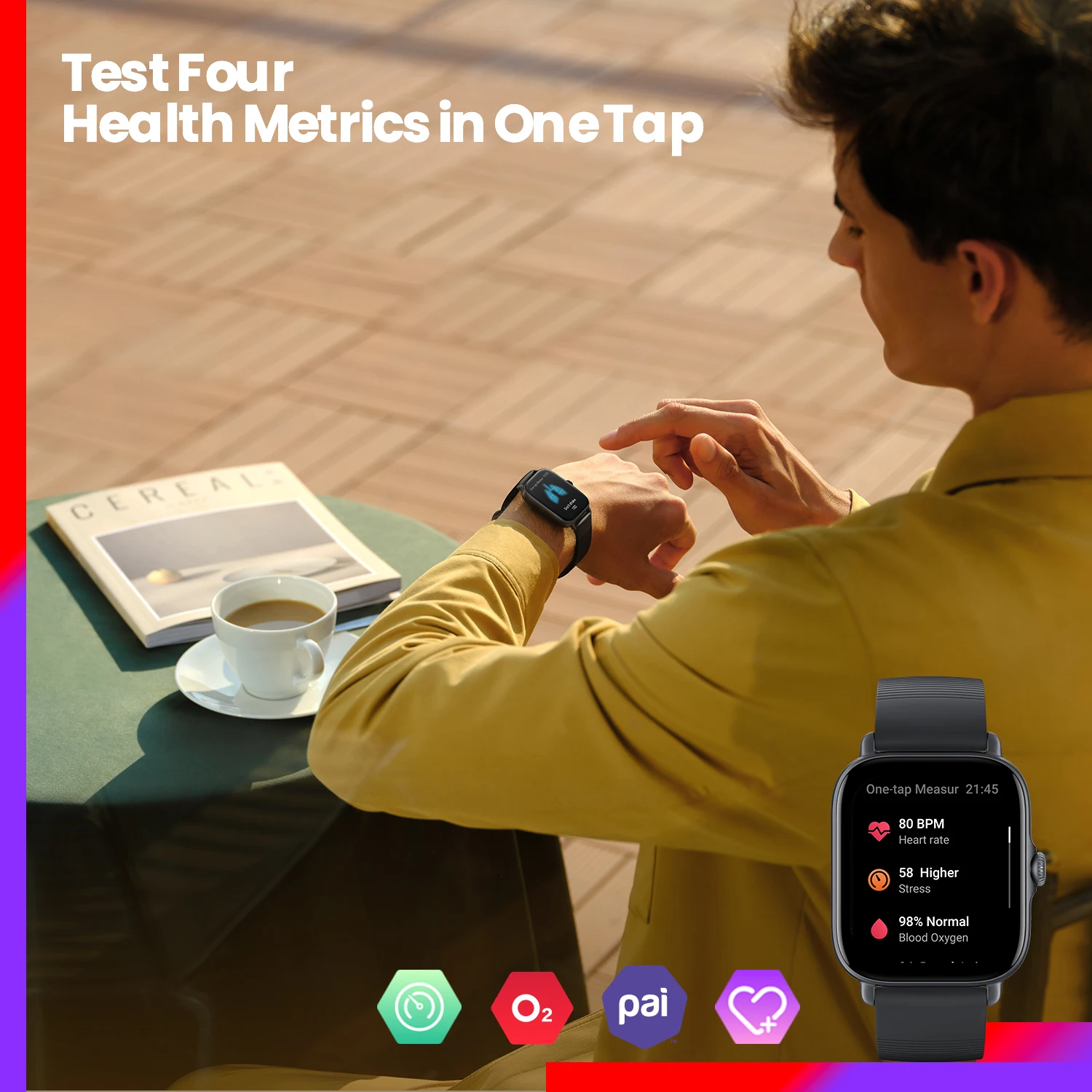 Amazfit GTS 3 Smartwatch  5ATM - огляд і ціна Timex Watches Smartwatch