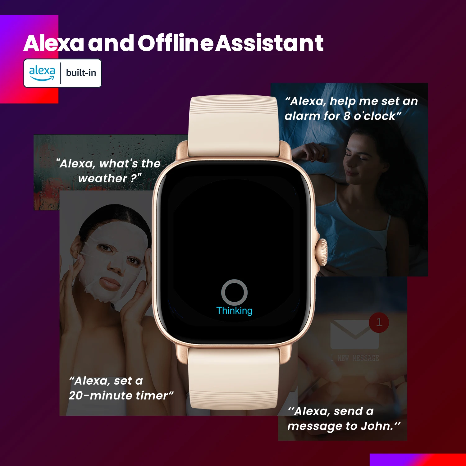 Amazfit GTS 3 Smartwatch  5ATM - огляд і ціна Timex Watches Smartwatch