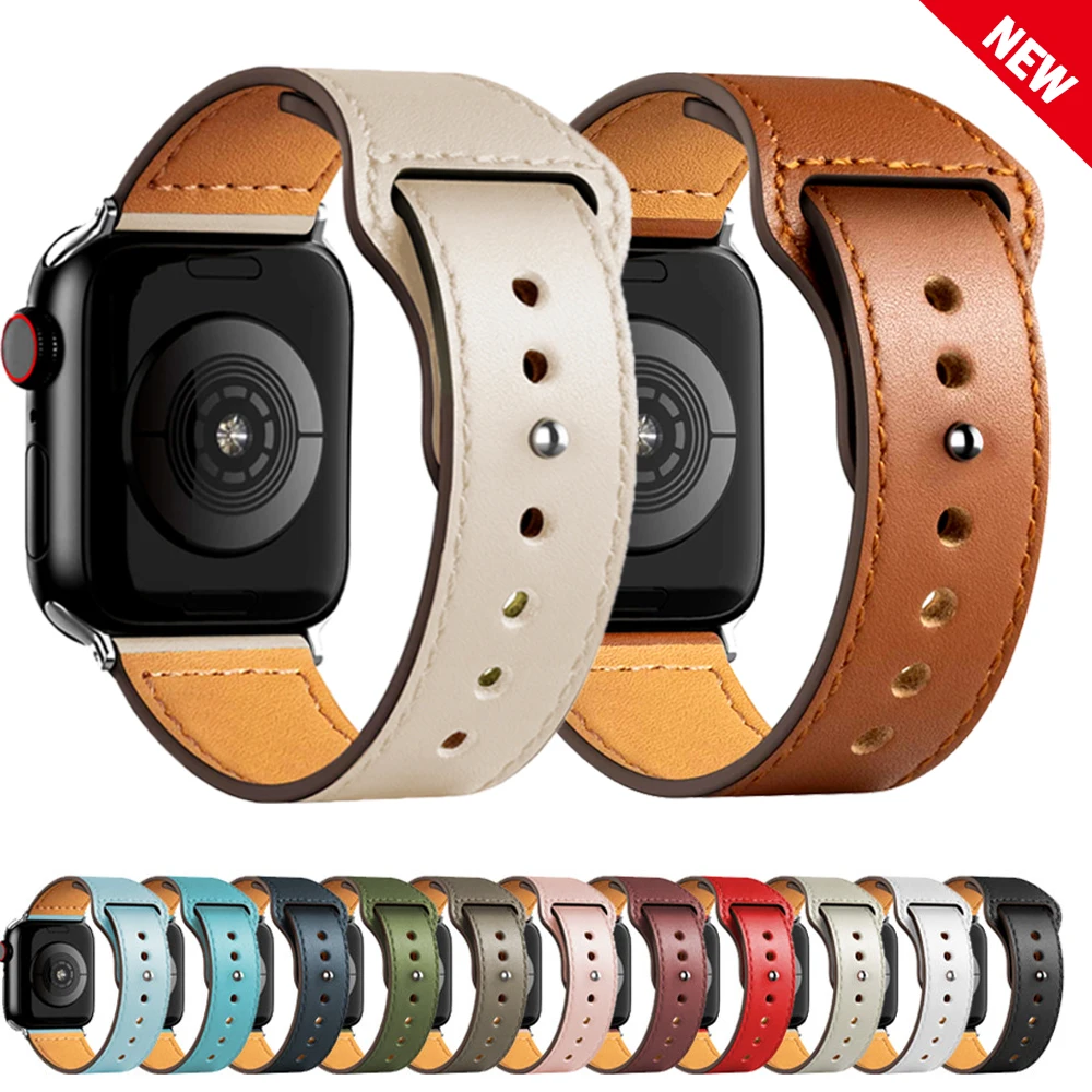 Leather band For Apple watch U - огляд і ціна Smartwatch Iphone Watches For Women