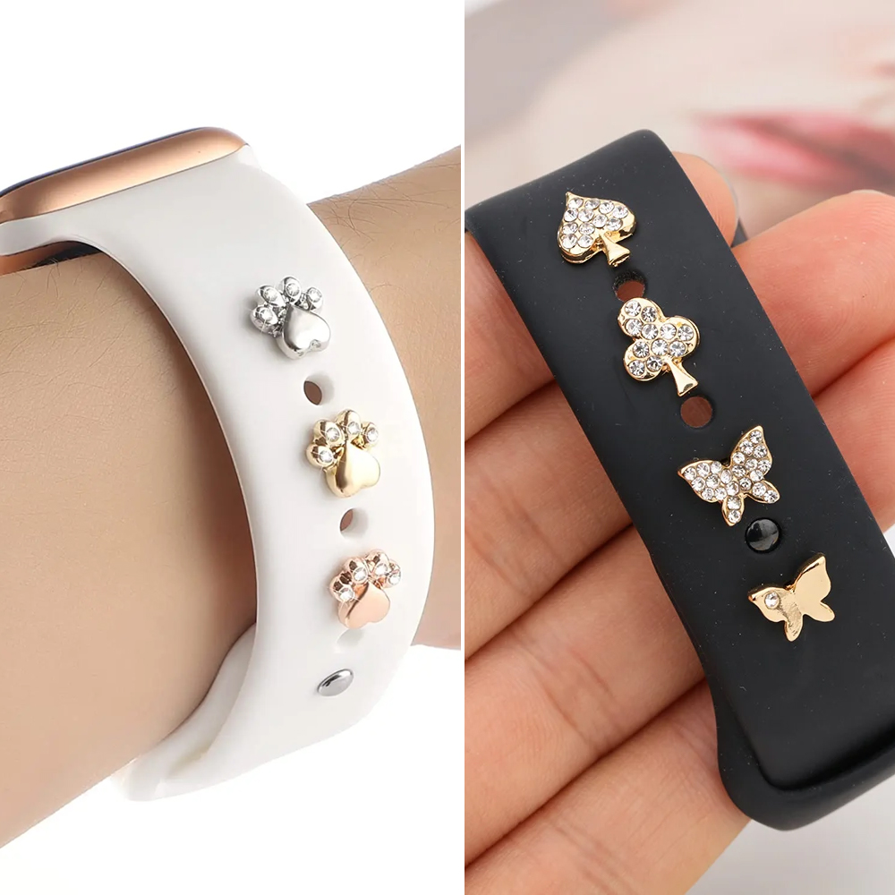 Charms for Apple Watch Silicon - огляд і ціна Smartwatch Iphone Watches For Women