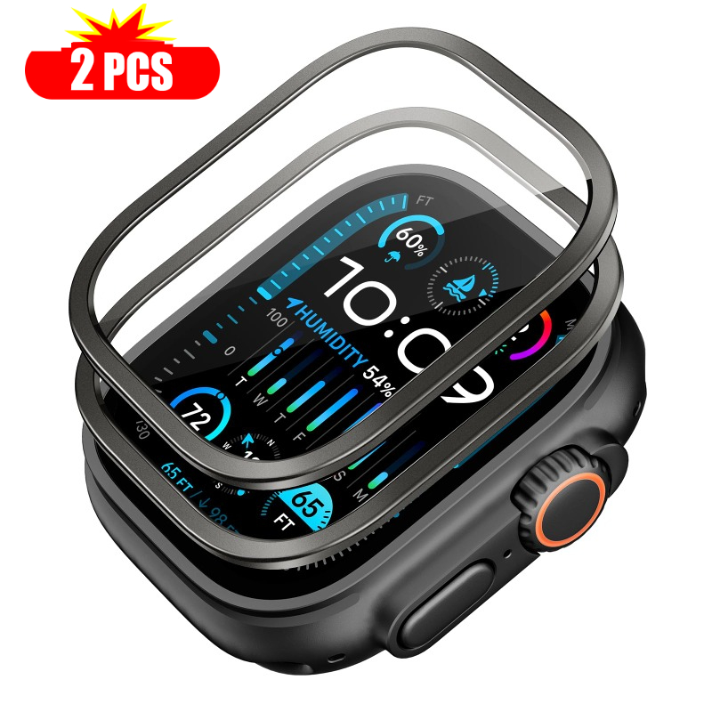 2pcs Tempered Glass for Apple  - огляд і ціна Smartwatch Apple Watches For Men