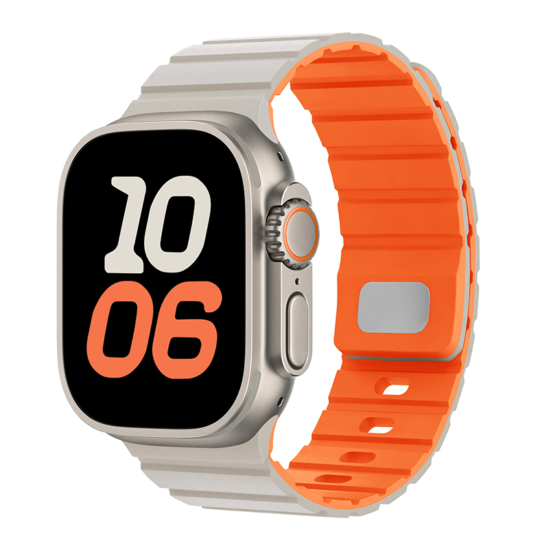 Magnetic Silicone Strap for Ap - огляд і ціна Smartwatch Apple Watches For Men