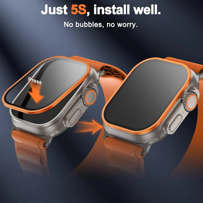 Tempered Glass for Apple Watch - огляд і ціна Smartwatch Apple Watches For Men