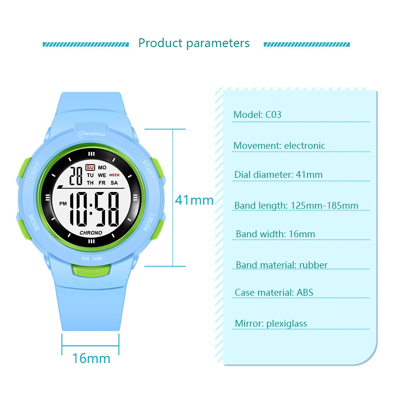 UTHAI Kids Watches Sports Fash - огляд і ціна Smartwatch Digital Watches For Kid Boy With Alarm