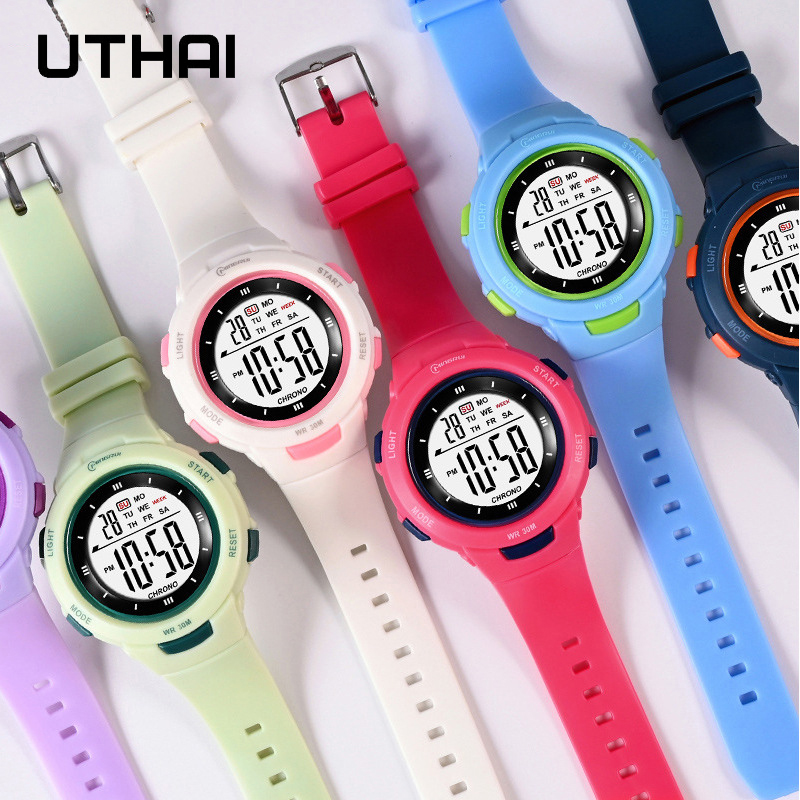 UTHAI Kids Watches Sports Fash - огляд і ціна Smartwatch Digital Watches For Kid Boy With Alarm